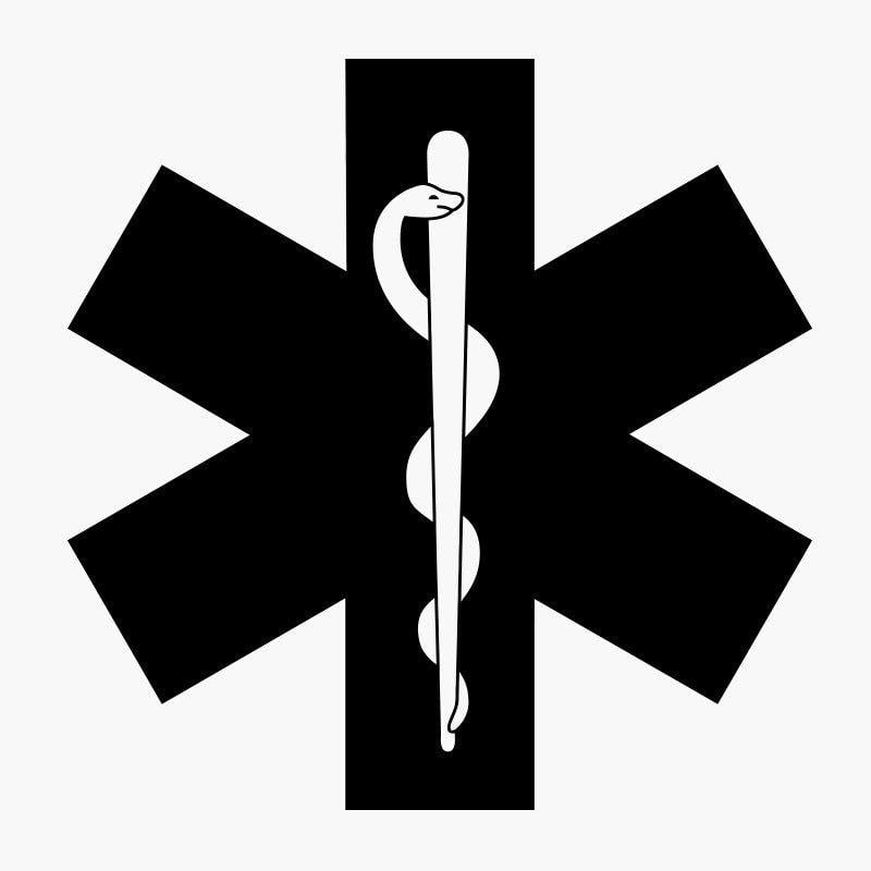 EMS Logo - EMS Emergency Medical Service Personnel Logo Graphic T Shirt ...