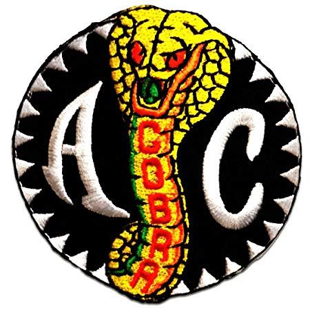 AC Cobra Logo - Ac Cobra Logo Racing Sponsor Patch '' 8,8 x 5 cm '' - Embroidered ...