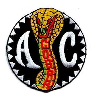 AC Cobra Logo - AC Cobra Car Tuning Motorbike Iron on Applique Iron On Patch Logo