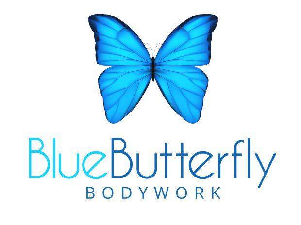 Blue Butterfly Logo - Book a massage with Blue Butterfly Bodywork. St Petersburg FL 33701