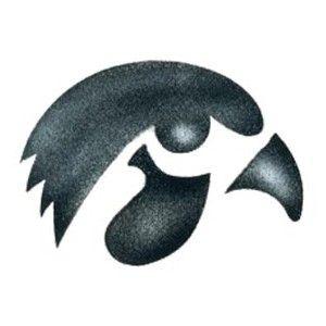 Hawk Head Logo - Hawk Head - Stencil by Dinair
