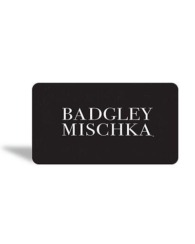 Badgley Mischka Logo - Badgley Mischka Online Gift Card