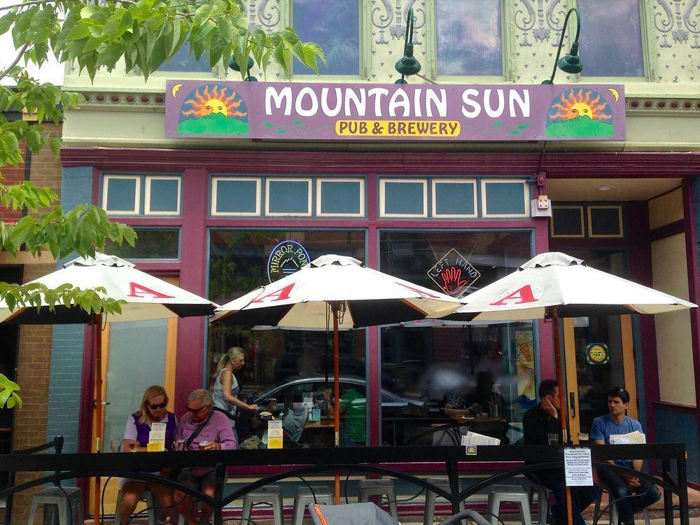 Mountains and Sun Restaurant Logo - Mountain Sun Pub & Brewery - Eating & Nightlife in Boulder ...