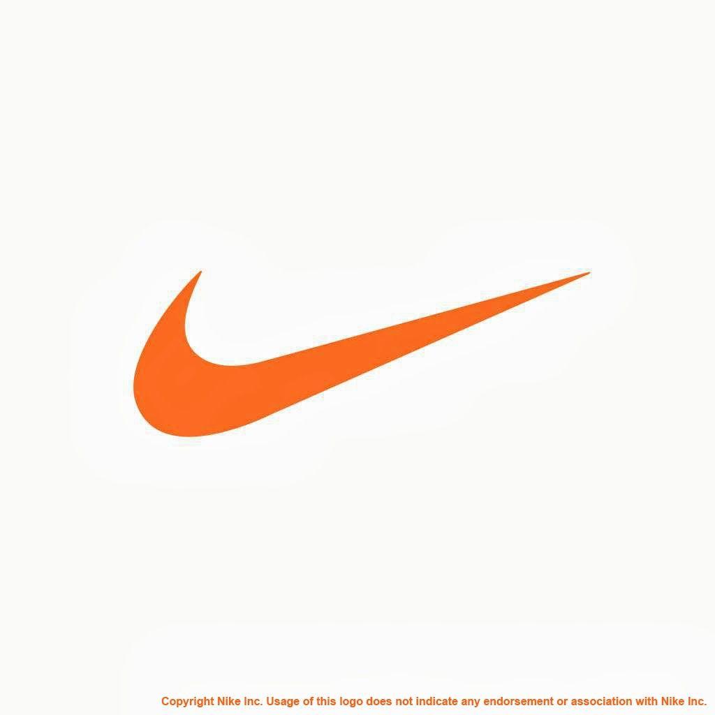 nike logo orange