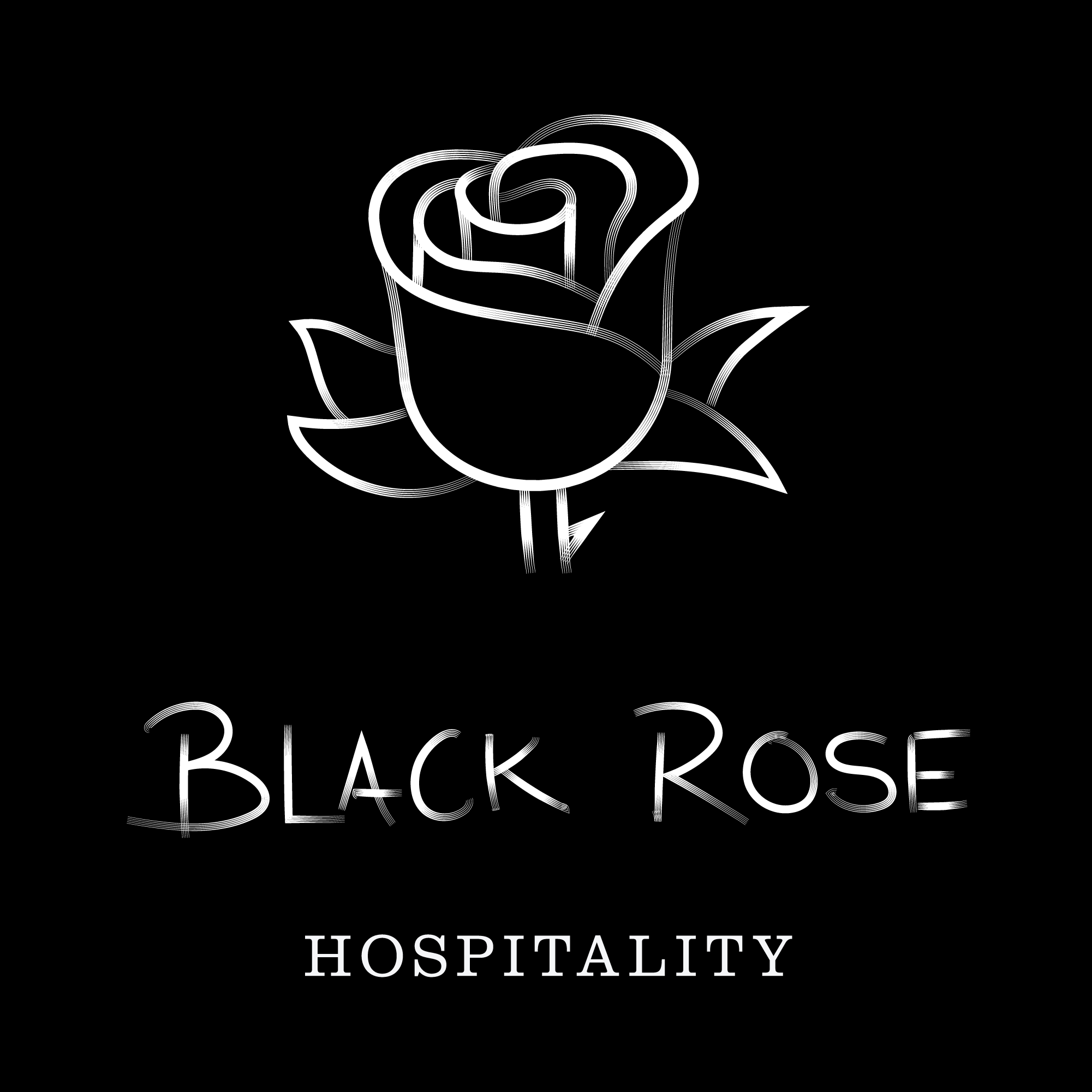 Black Rose Logo - Black Rose Hospitality