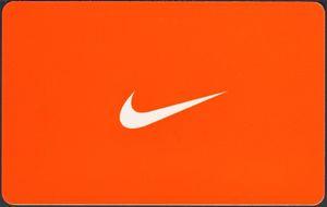 Orange Nike Logo - Gift Card: Nike Orange logo Nike, United States of America