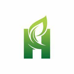 Green H Logo - h Logo