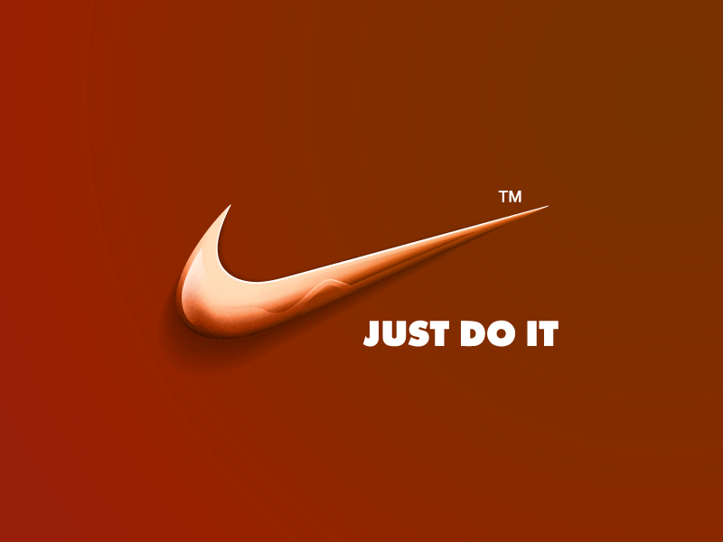 Orange Nike Logo - Nike Logo by AsbeenDesign | Dribbble | Dribbble