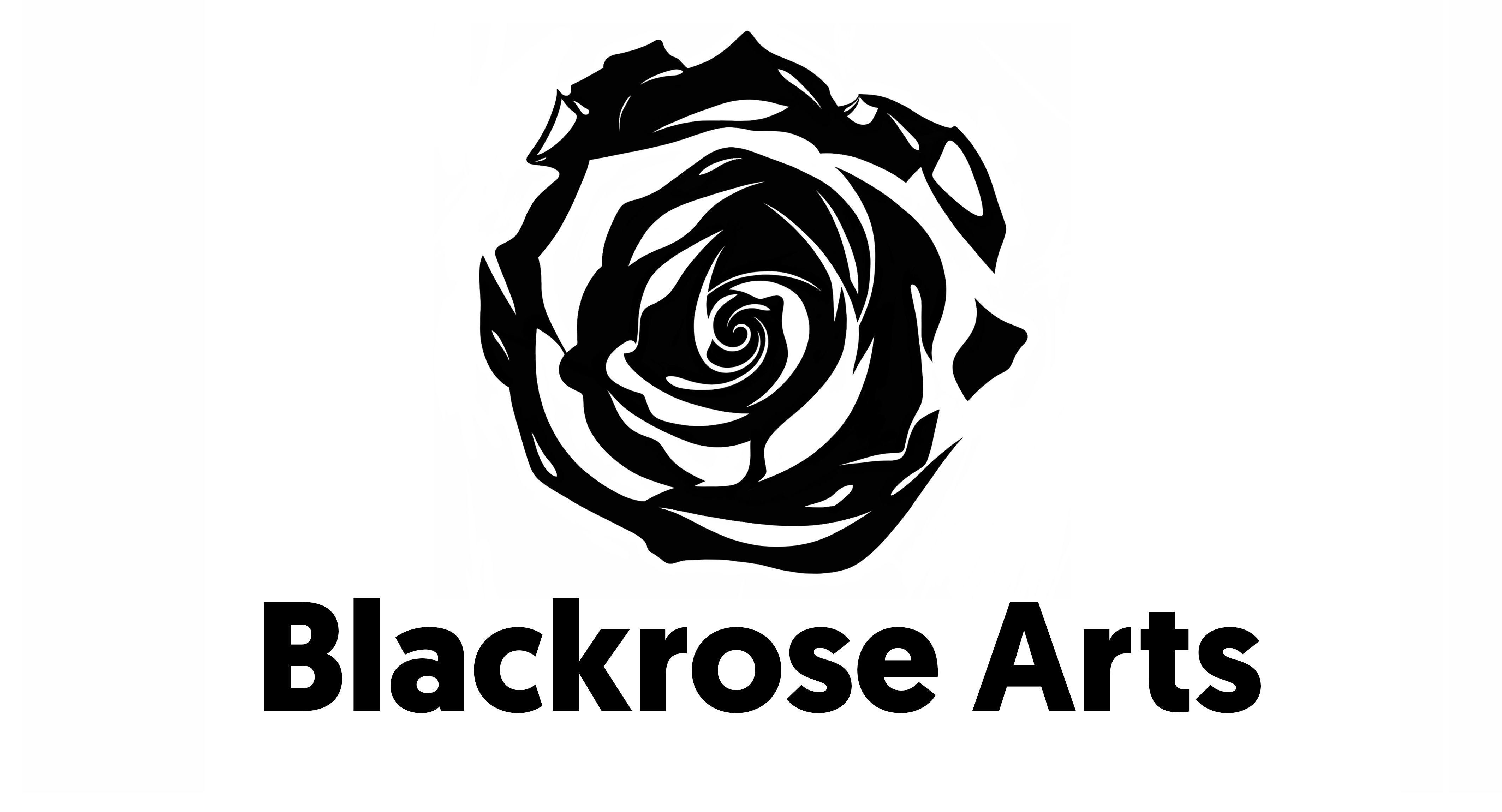 Black Rose Logo - Blackrose Arts company