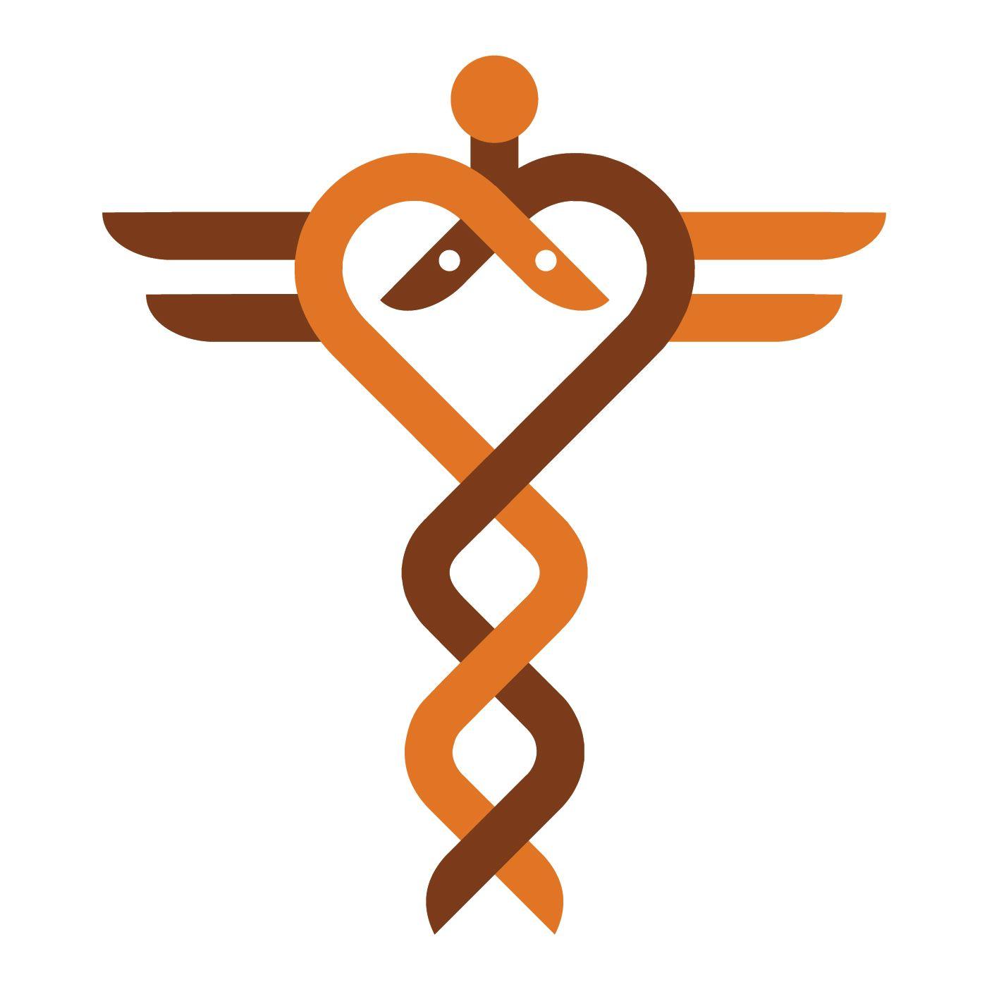 Heart Hospital Logo - Gardner Design - Kansas Heart Hospital logo design. Two stylized ...