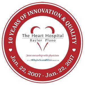 Plano Logo - The Heart Hospital Baylor Plano Celebrates 10 Years!