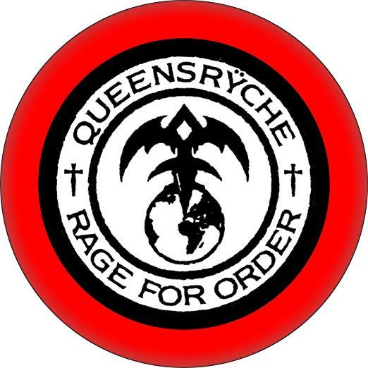 Queensryche Logo - Queensryche for Order Logo.25 Button: Clothing