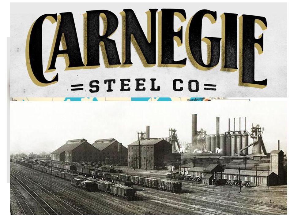 Carnegie Steel Logo - Essential Question: – What factors led to the rise of the American ...