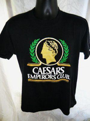Casesar Palace Shirts Logo - SOLD! Vintage Caesars Palace Emperors Club T Shirt Size Medium
