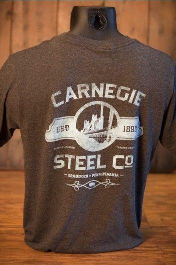 Carnegie Steel Logo - Industrialist Series | Carnegie Steel Company - T-Shirt | Men Who ...