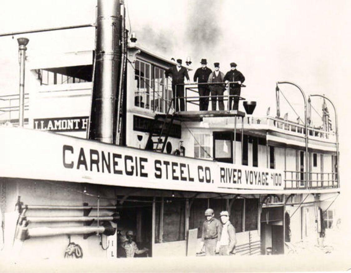 Carnegie Steel Logo - Andrew Carnegie and the Steel Industry by Stephanie