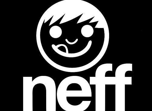 Neff with Hat Logo - NEFF logo vinyl decal sticker surf skate snowboard hat on PopScreen