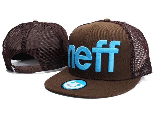Neff with Hat Logo - Latest Neff Oversized Neff Logo Block Mesh Back Brown Trucker Hat ...