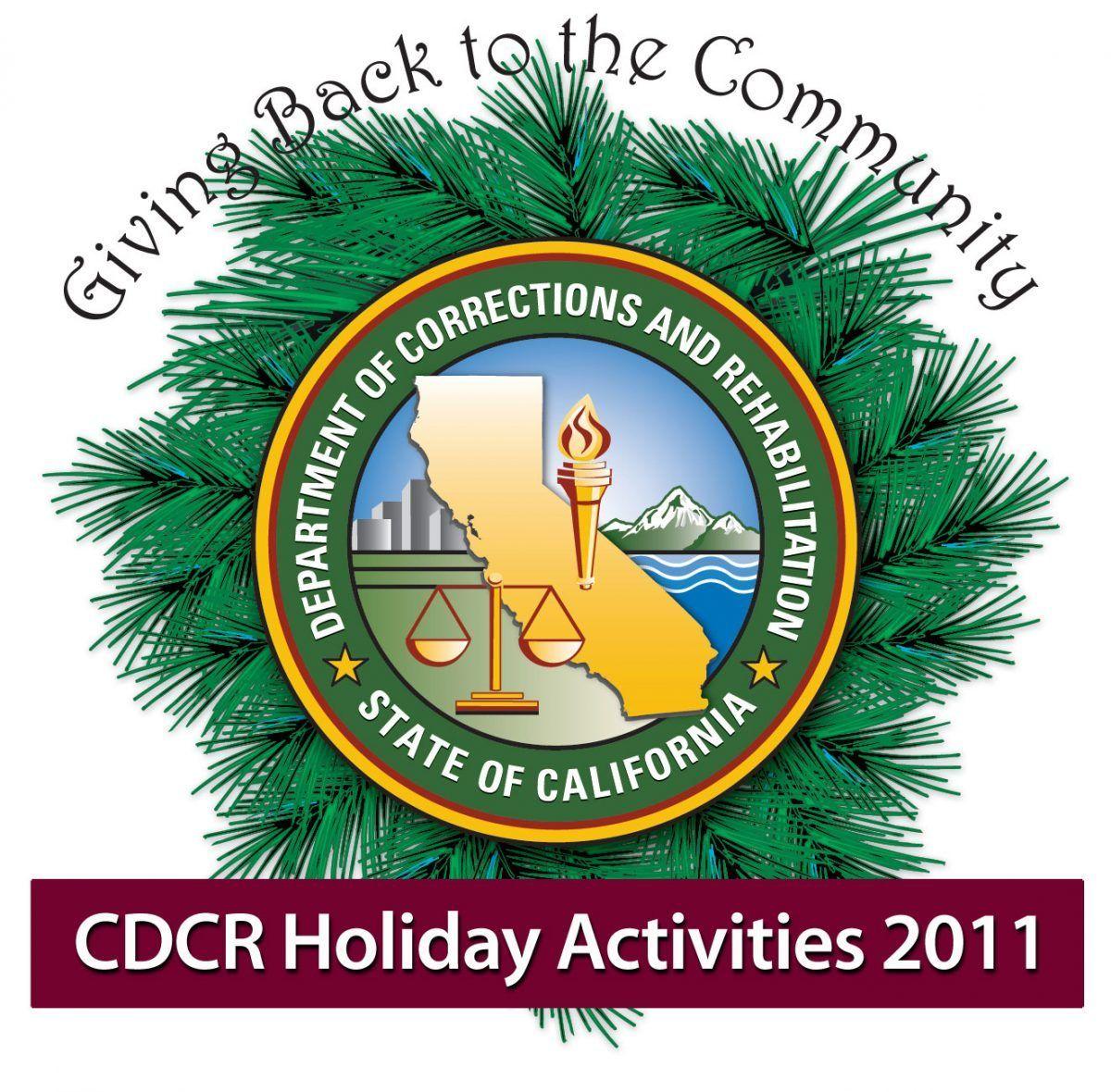 CDCR Logo - CDCR Institutions, Camps, Parole Offices Schedule Holiday Events
